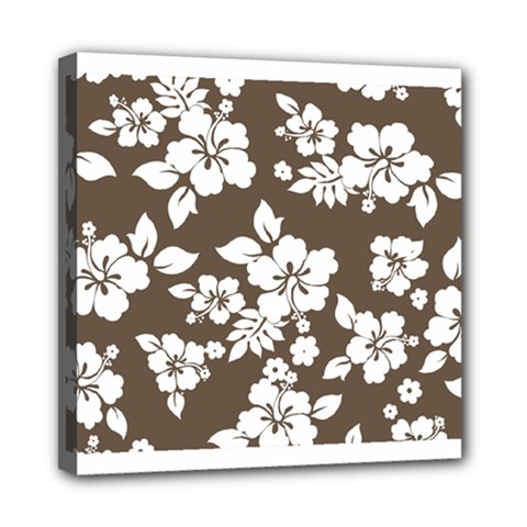 Sepia Hawaiian Mini Canvas 8  X 8  by AlohaStore