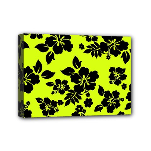 Dark Hawaiian Mini Canvas 7  X 5  by AlohaStore