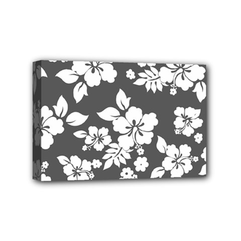 Gray Hawaiian Mini Canvas 6  X 4  by AlohaStore