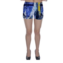 Urban Grunge Skinny Shorts by ArtistRoseanneJones
