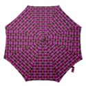Pretty Pink Flower Pattern Hook Handle Umbrellas (Small) View1