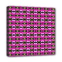 Pretty Pink Flower Pattern Mini Canvas 8  x 8  View1