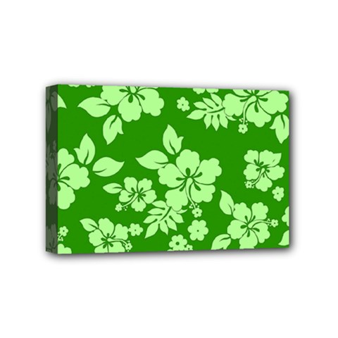 Green Hawaiian Mini Canvas 6  X 4  by AlohaStore