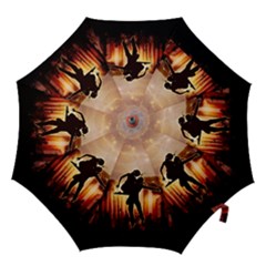 Dancing In The Night With Moon Nd Stars Hook Handle Umbrellas (medium) by FantasyWorld7