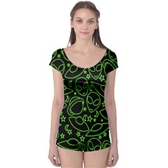 Alien Invasion  Boyleg Leotard  by BubbSnugg