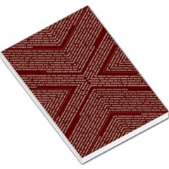 Gggfgdfgn Large Memo Pads by MRTACPANS