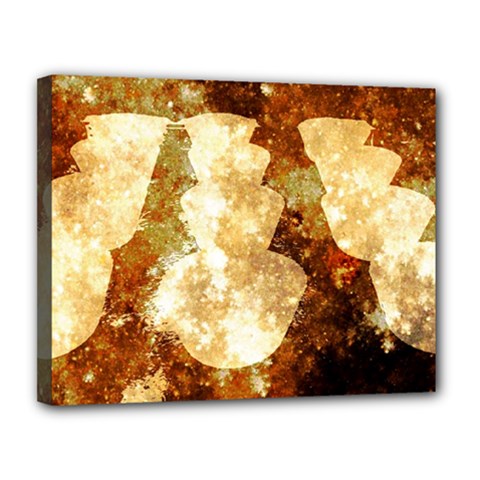 Sparkling Lights Canvas 14  X 11  by yoursparklingshop