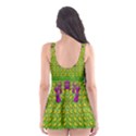 Flowers And Yoga In The Wind Skater Dress Swimsuit View2