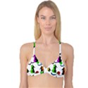 Colorful abstract cats Reversible Tri Bikini Top View3