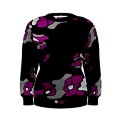 Magenta Creativity  Women s Sweatshirt by Valentinaart