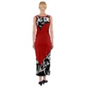 Red Valentine Fitted Maxi Dress View2
