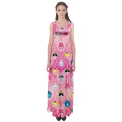 Alice In Wonderland Empire Waist Maxi Dress by reddyedesign