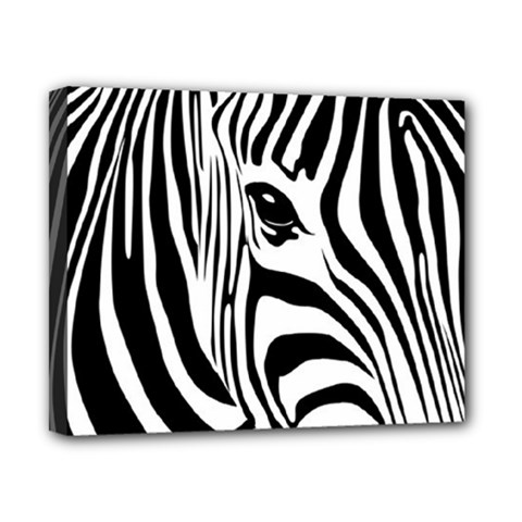 Animal Cute Pattern Art Zebra Canvas 10  X 8  by Amaryn4rt