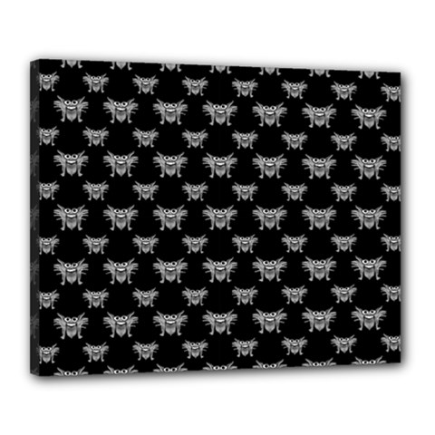 Body Part Monster Illustration Pattern Canvas 20  X 16  by dflcprints