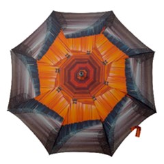 Architecture Art Bright Color Hook Handle Umbrellas (small) by Amaryn4rt