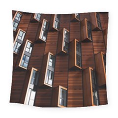 Abstract Architecture Building Business Square Tapestry (large) by Amaryn4rt