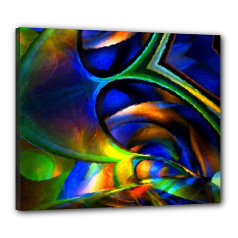 Light Texture Abstract Background Canvas 24  X 20  by Amaryn4rt
