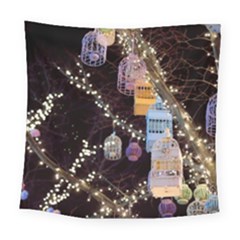 Qingdao Provence Lights Outdoors Square Tapestry (large) by Amaryn4rt