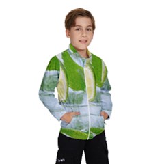 Cold Drink Lime Drink Cocktail Wind Breaker (kids) by Amaryn4rt