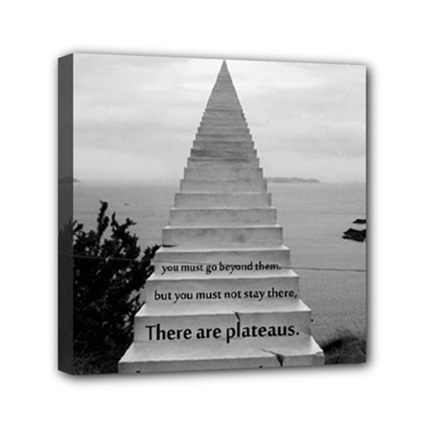 Steps To Success Follow Mini Canvas 6  X 6  by FrontlineS