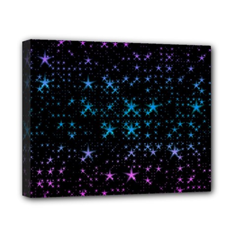 Stars Pattern Seamless Design Canvas 10  X 8  by Amaryn4rt