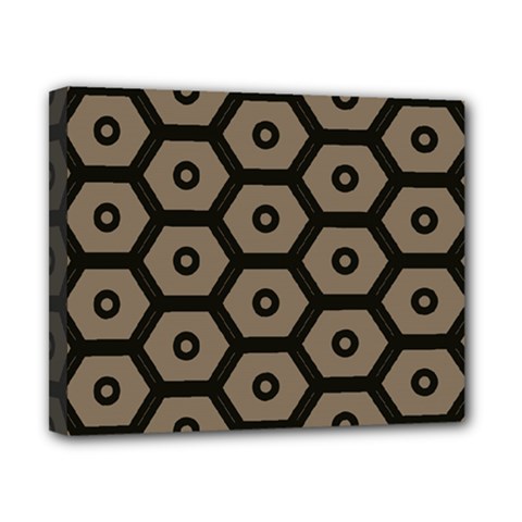 Black Bee Hive Texture Canvas 10  X 8  by Amaryn4rt