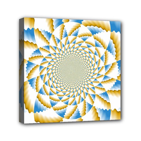 Tech Neon And Glow Backgrounds Psychedelic Art Psychedelic Art Mini Canvas 6  X 6  by Amaryn4rt