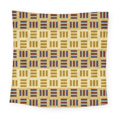 Textile Texture Fabric Material Square Tapestry (large) by Amaryn4rt