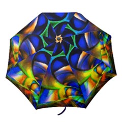 Light Texture Abstract Background Folding Umbrellas by Amaryn4rt