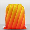 Graphics Gradient Orange Red Drawstring Bag (Small) View1