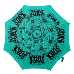 Typography Illustration Chaos Hook Handle Umbrellas (medium) by Nexatart