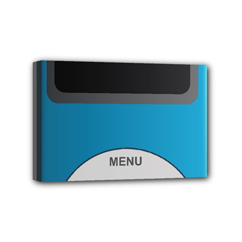 Digital Mp3 Musik Player Mini Canvas 6  X 4  by Nexatart