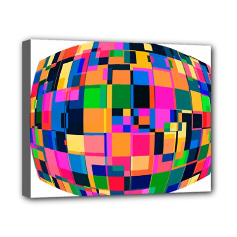 Color Focusing Screen Vault Arched Canvas 10  X 8  by Nexatart