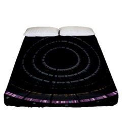 Circos Comp Inv Fitted Sheet (queen Size) by Nexatart