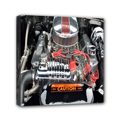 Car Engine Mini Canvas 6  X 6  by Nexatart