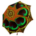 Peacock Feather Eye Hook Handle Umbrellas (Medium) View2