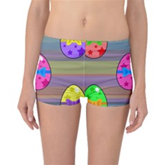 Holidays Occasions Easter Eggs Boyleg Bikini Bottoms by Nexatart