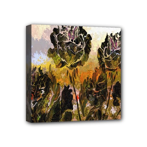 Abstract Digital Art Mini Canvas 4  X 4  by Nexatart