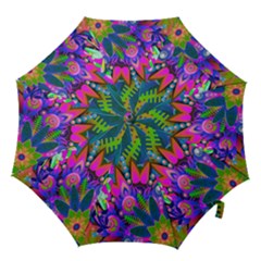 Abstract Digital Art  Hook Handle Umbrellas (small) by Nexatart