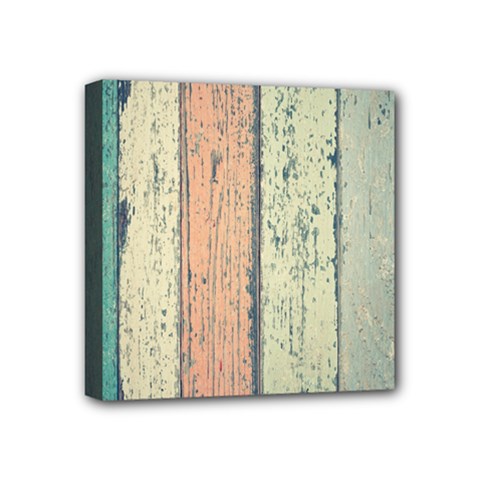 Abstract Board Construction Panel Mini Canvas 4  X 4  by Nexatart