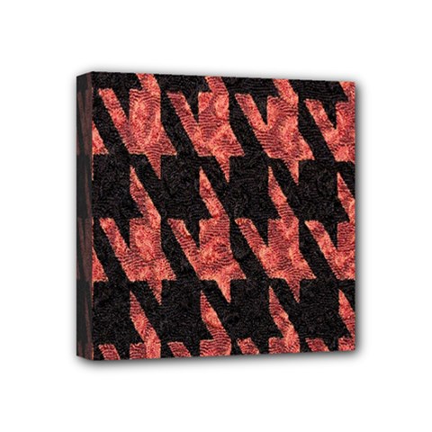 Dogstooth Pattern Closeup Mini Canvas 4  X 4  by Nexatart