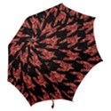 Dogstooth Pattern Closeup Hook Handle Umbrellas (Medium) View2
