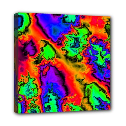 Hot Fractal Statement Mini Canvas 8  X 8  by Fractalworld