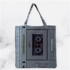Vintage Tape Recorder Grocery Tote Bag by Nexatart