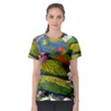 Beautifull Parrots Bird Women s Sport Mesh Tee View1