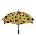 Bees Animal Pattern Golf Umbrellas View3