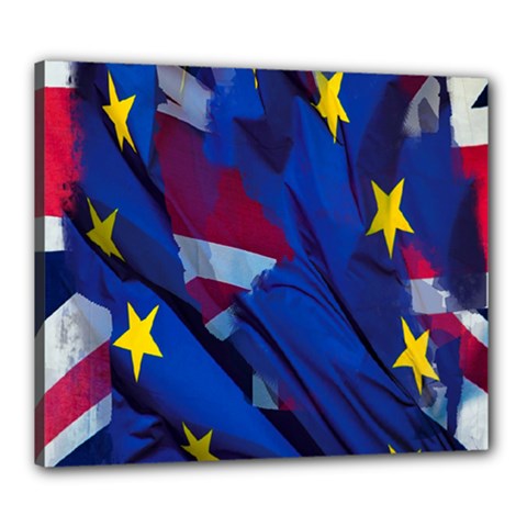 Brexit Referendum Uk Canvas 24  X 20  by Nexatart