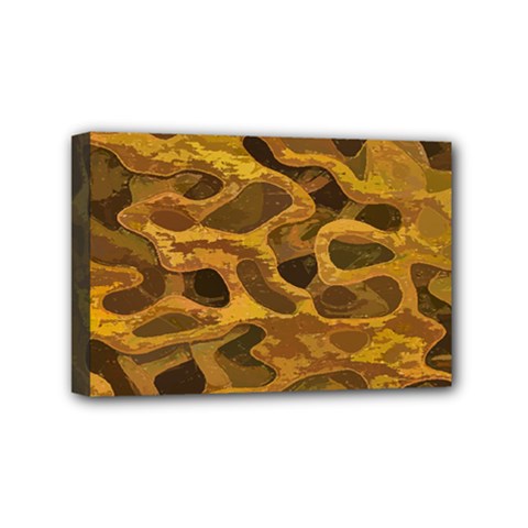 Camo Mini Canvas 6  X 4  by Nexatart