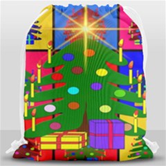Christmas Ornaments Advent Ball Drawstring Bag (large) by Nexatart