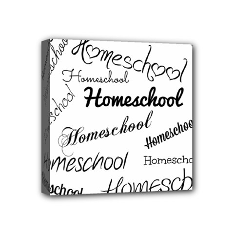 Homeschool Mini Canvas 4  X 4  by athenastemple